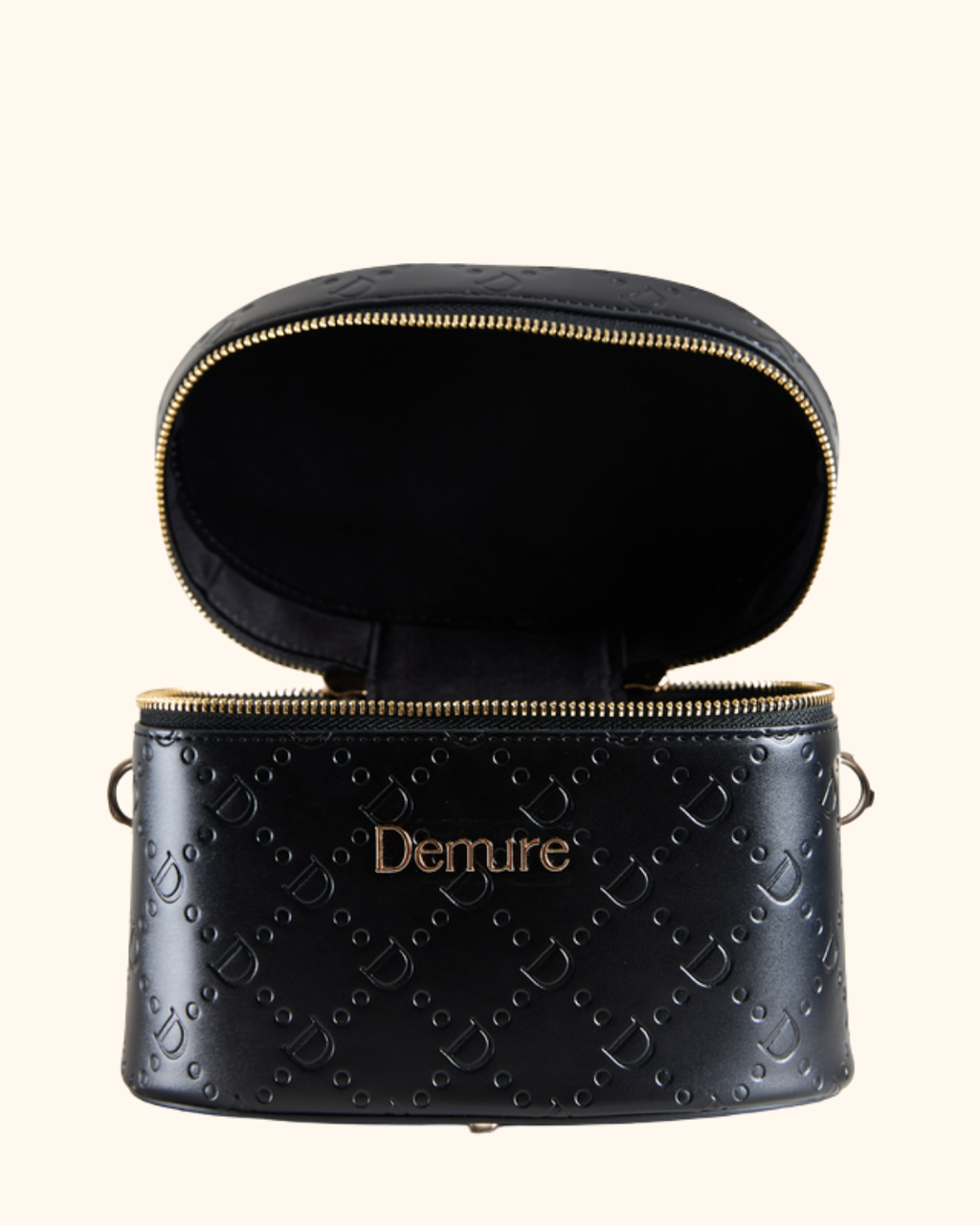 Noir Black Vanity Case Bag