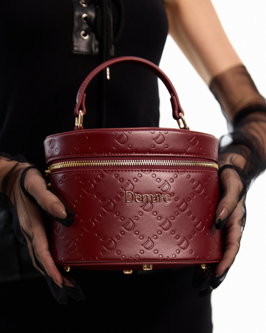 Bordeaux Vanity Case Bag